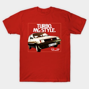 MG METRO TURBO - advert T-Shirt